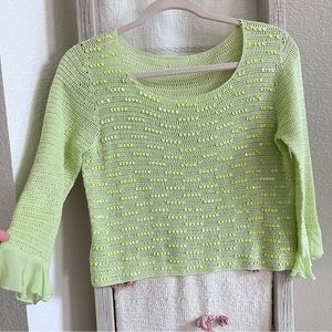 Vintage Y2K Sequin shirt !